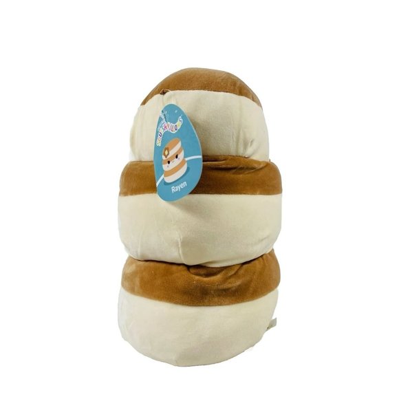 Squishmallows 12-Inch Rayen Pancake 3-Stack With Butter Flower - Picture 9 of 13